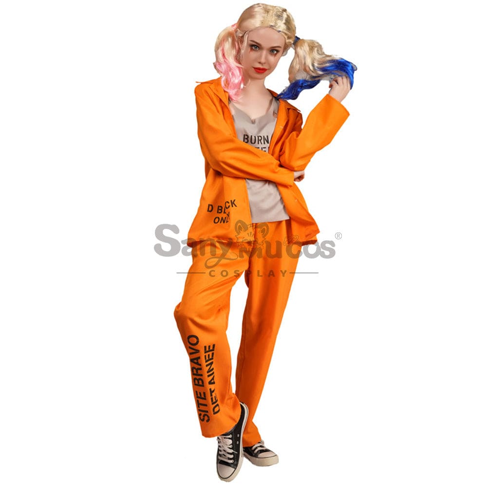 【In Stock】Halloween Cosplay Female Prisoner Costume Costumes