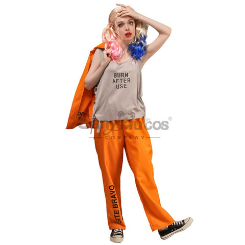 【In Stock】Halloween Cosplay Female Prisoner Costume Costumes