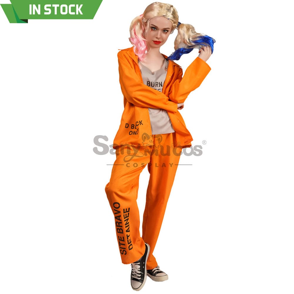 【In Stock】Halloween Cosplay Female Prisoner Costume Costumes