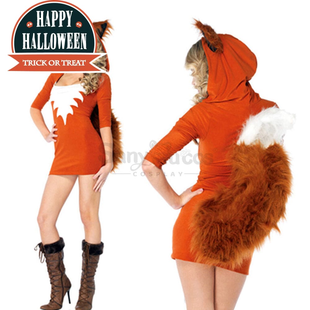 【In Stock】Halloween Cosplay Fox Costume Costumes