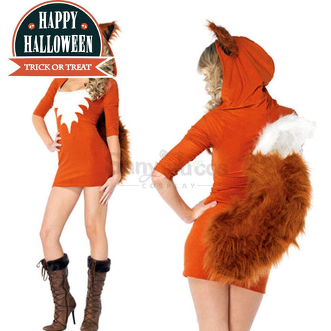 【In Stock】Halloween Cosplay Fox Costume Costumes