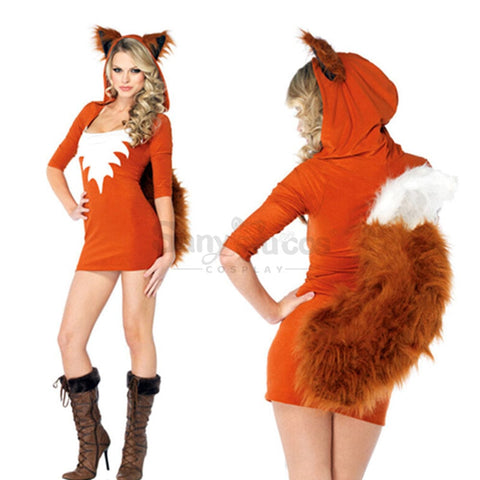 【In Stock】Halloween Cosplay Fox Costume Costumes