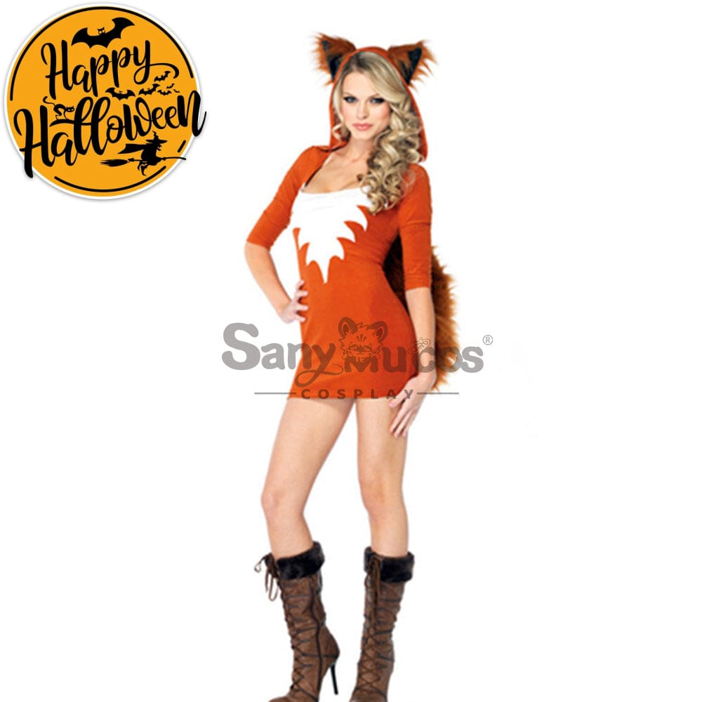 【In Stock】Halloween Cosplay Fox Costume Costumes