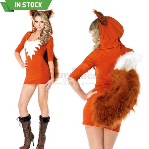 【In Stock】Halloween Cosplay Fox Costume Costumes