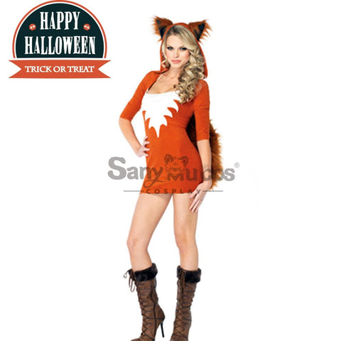 【In Stock】Halloween Cosplay Fox Costume Costumes