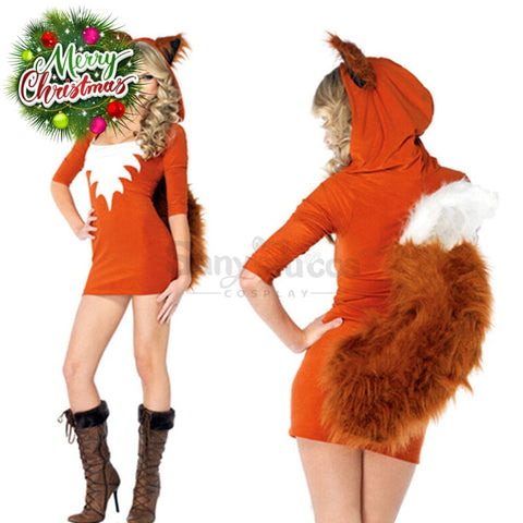 【In Stock】Halloween Cosplay Fox Costume Costumes