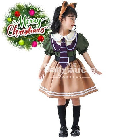 【In Stock】Halloween Cosplay Fox Costume Kid Size Costumes