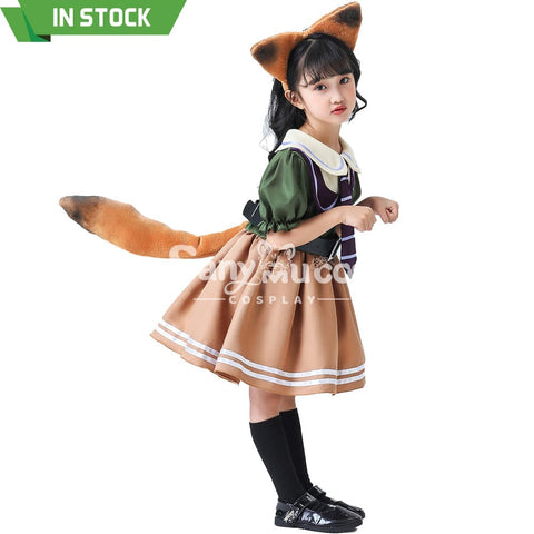 【In Stock】Halloween Cosplay Fox Costume Kid Size Costumes