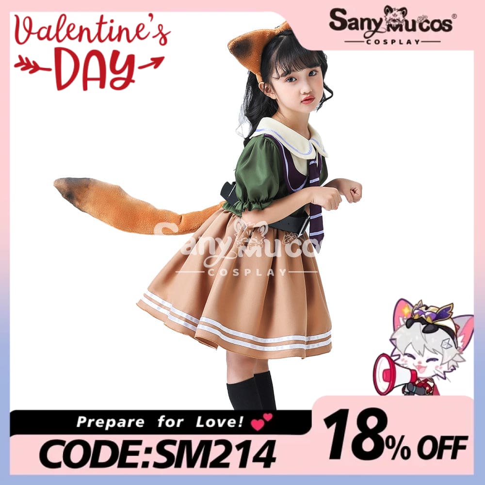 【In Stock】Halloween Cosplay Fox Costume Kid Size Costumes