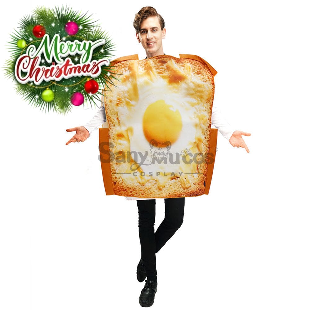 【In Stock】Halloween Cosplay French Toast/Pizza Costume Toast Costumes