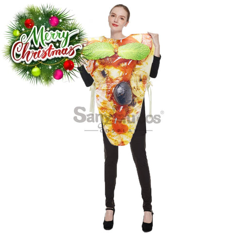 【In Stock】Halloween Cosplay French Toast/Pizza Costume Pizza Costumes