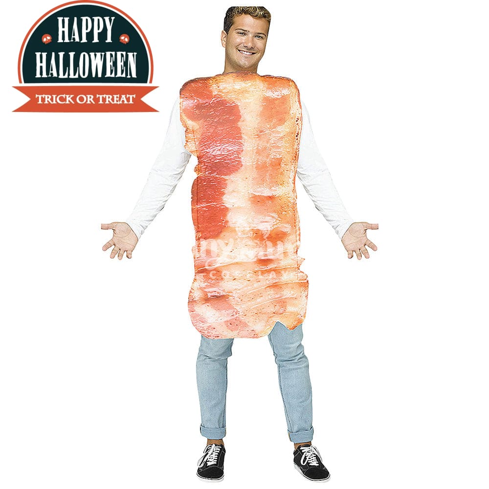 【In Stock】Halloween Cosplay Fried Egg/Lettuce/Tomato/Bacon Costume Bacon A Costumes