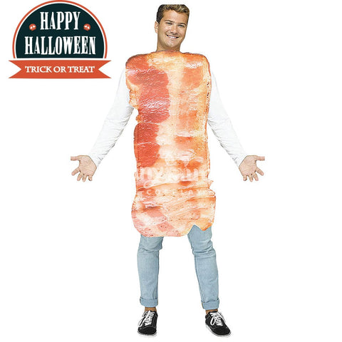 【In Stock】Halloween Cosplay Fried Egg/Lettuce/Tomato/Bacon Costume Bacon A Costumes