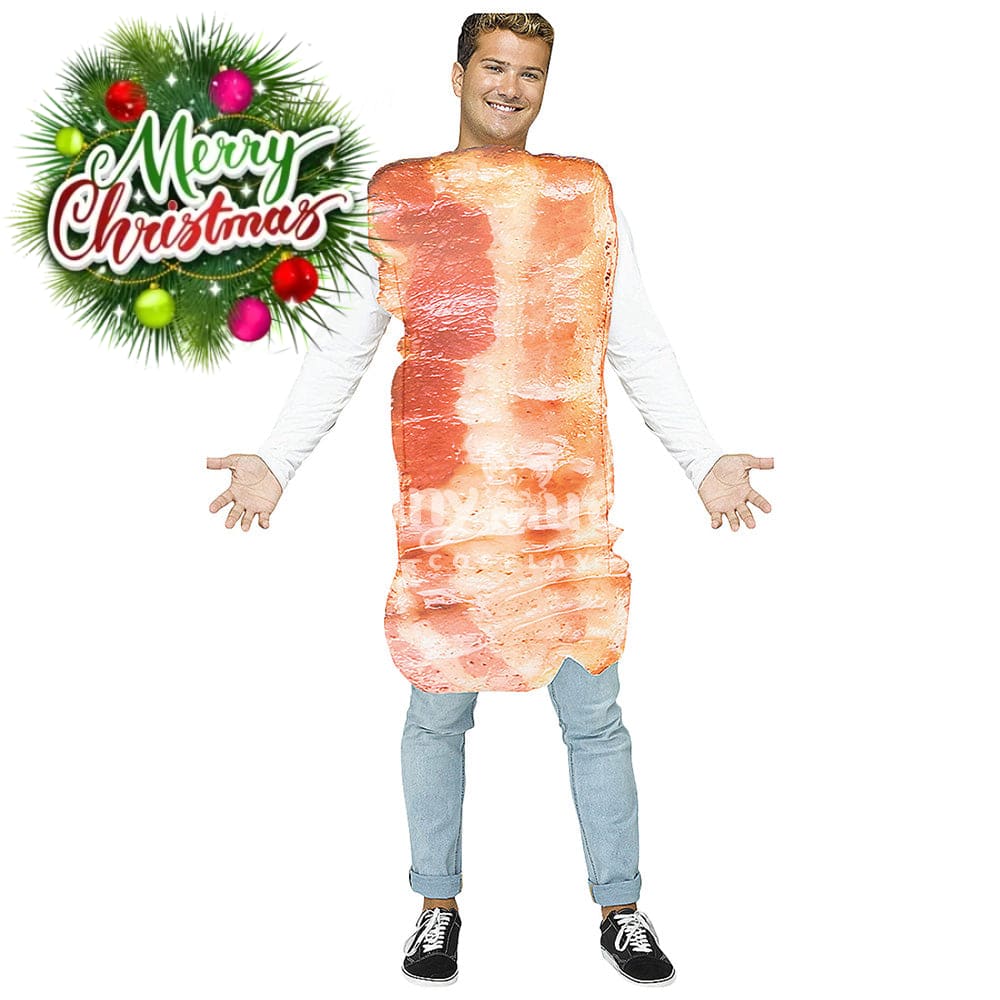 【In Stock】Halloween Cosplay Fried Egg/Lettuce/Tomato/Bacon Costume Bacon A Costumes