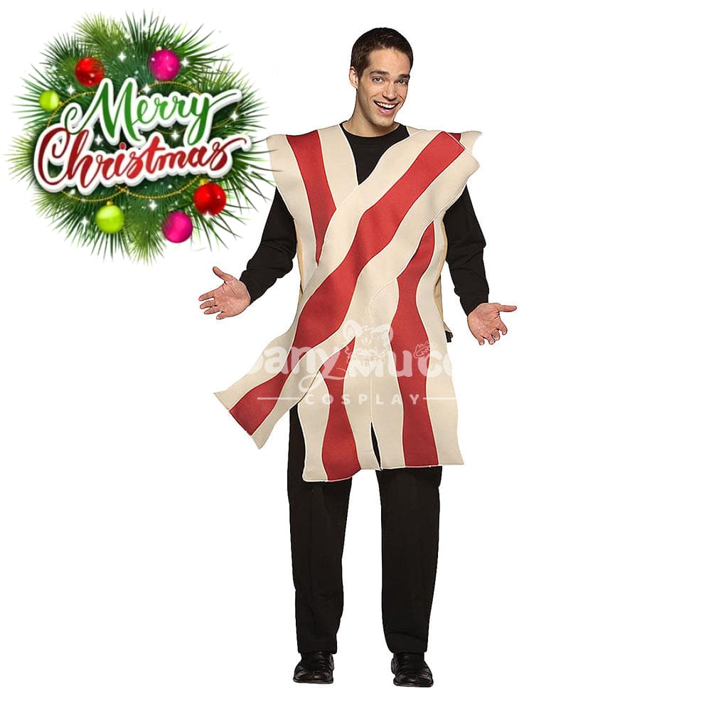 【In Stock】Halloween Cosplay Fried Egg/Lettuce/Tomato/Bacon Costume Bacon B Costumes