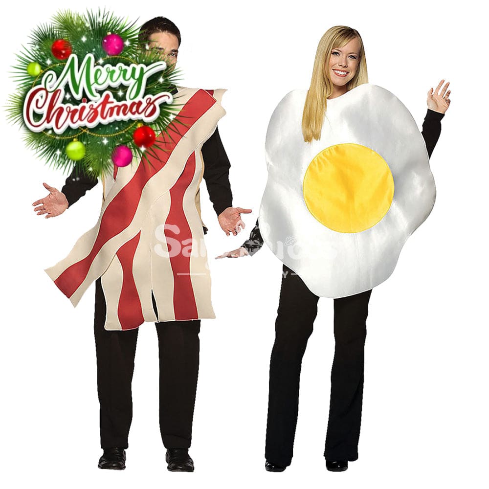 【In Stock】Halloween Cosplay Fried Egg/Lettuce/Tomato/Bacon Costume Costumes