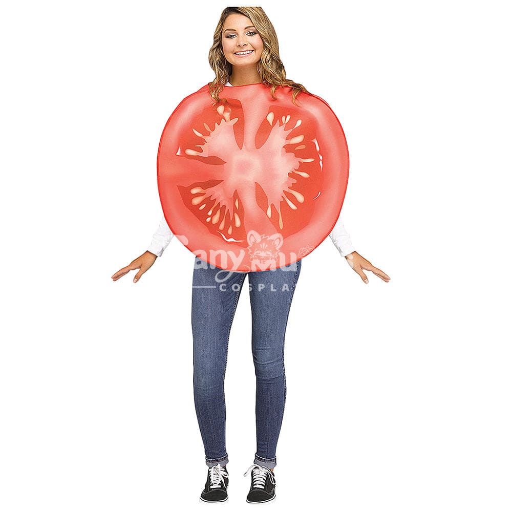 【In Stock】Halloween Cosplay Fried Egg/Lettuce/Tomato/Bacon Costume Tomato Costumes