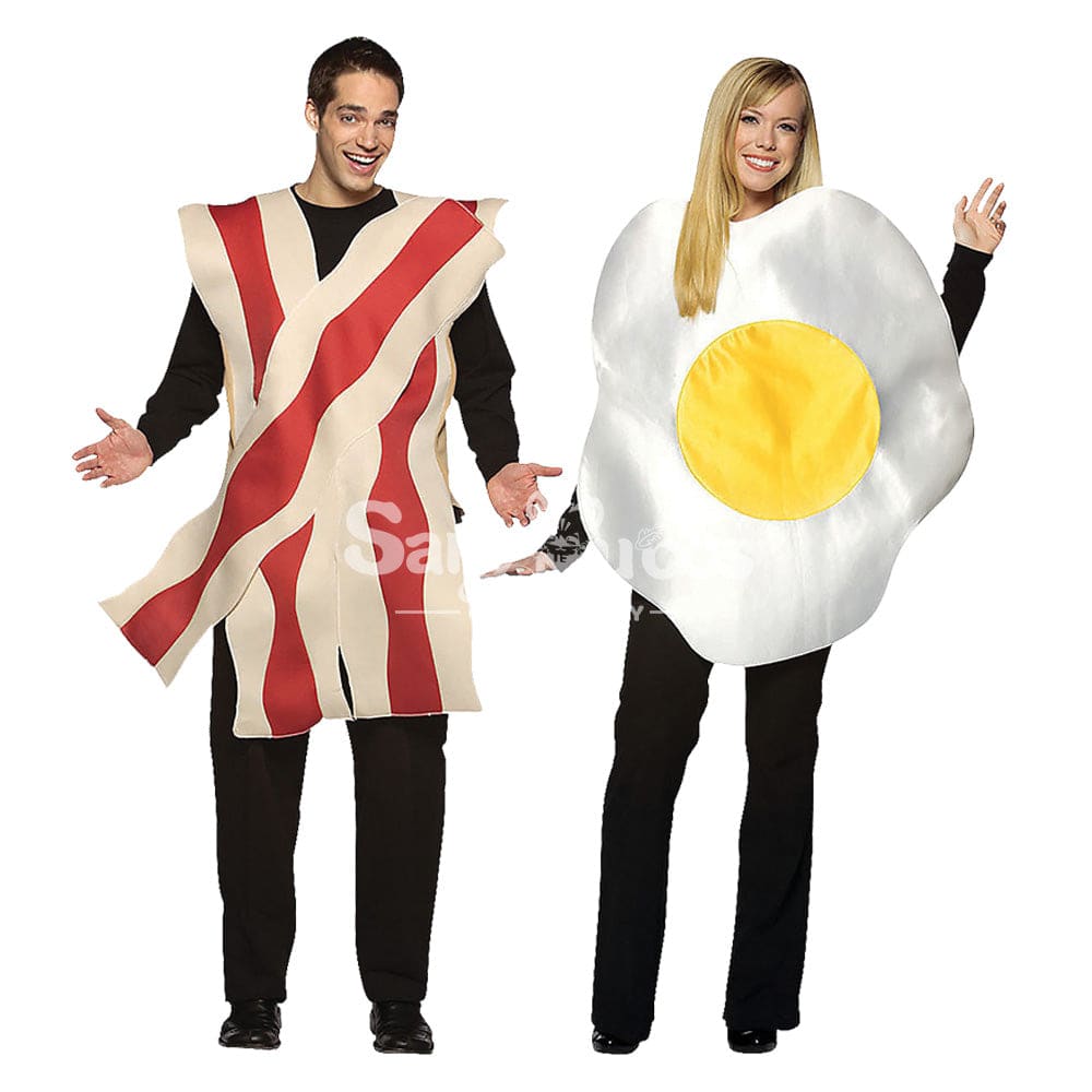 【In Stock】Halloween Cosplay Fried Egg/Lettuce/Tomato/Bacon Costume Costumes