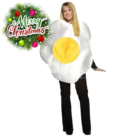 【In Stock】Halloween Cosplay Fried Egg/Lettuce/Tomato/Bacon Costume Egg Costumes