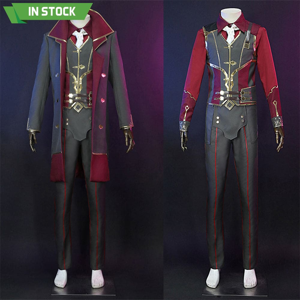 【In Stock】Game Arcane: League Of Legends Cosplay Silco Costume Costumes