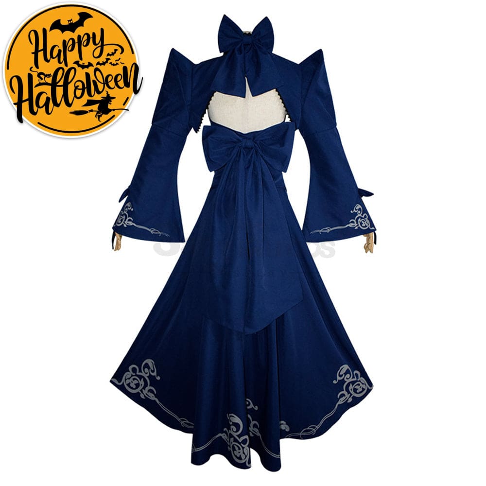 【In Stock】Game Fate/Stay Night Cosplay Artoria Pendragon (Saber) Costume Plus Size Costumes