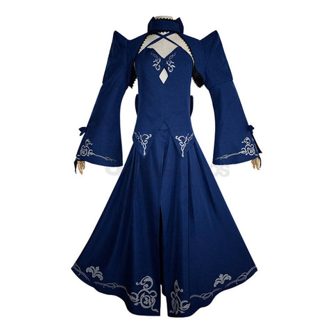 【In Stock】Game Fate/Stay Night Cosplay Artoria Pendragon (Saber) Costume Plus Size Costumes