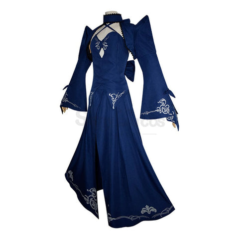 【In Stock】Game Fate/Stay Night Cosplay Artoria Pendragon (Saber) Costume Plus Size Costumes