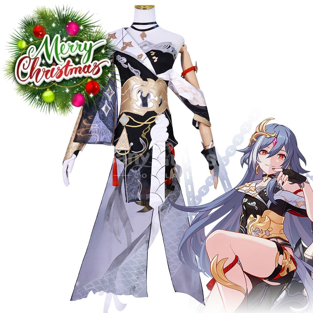 【In Stock】Game Honkai Impact 3Rd Cosplay Herrscher Of Sentience Fu Hua Costume Plus Size Costumes