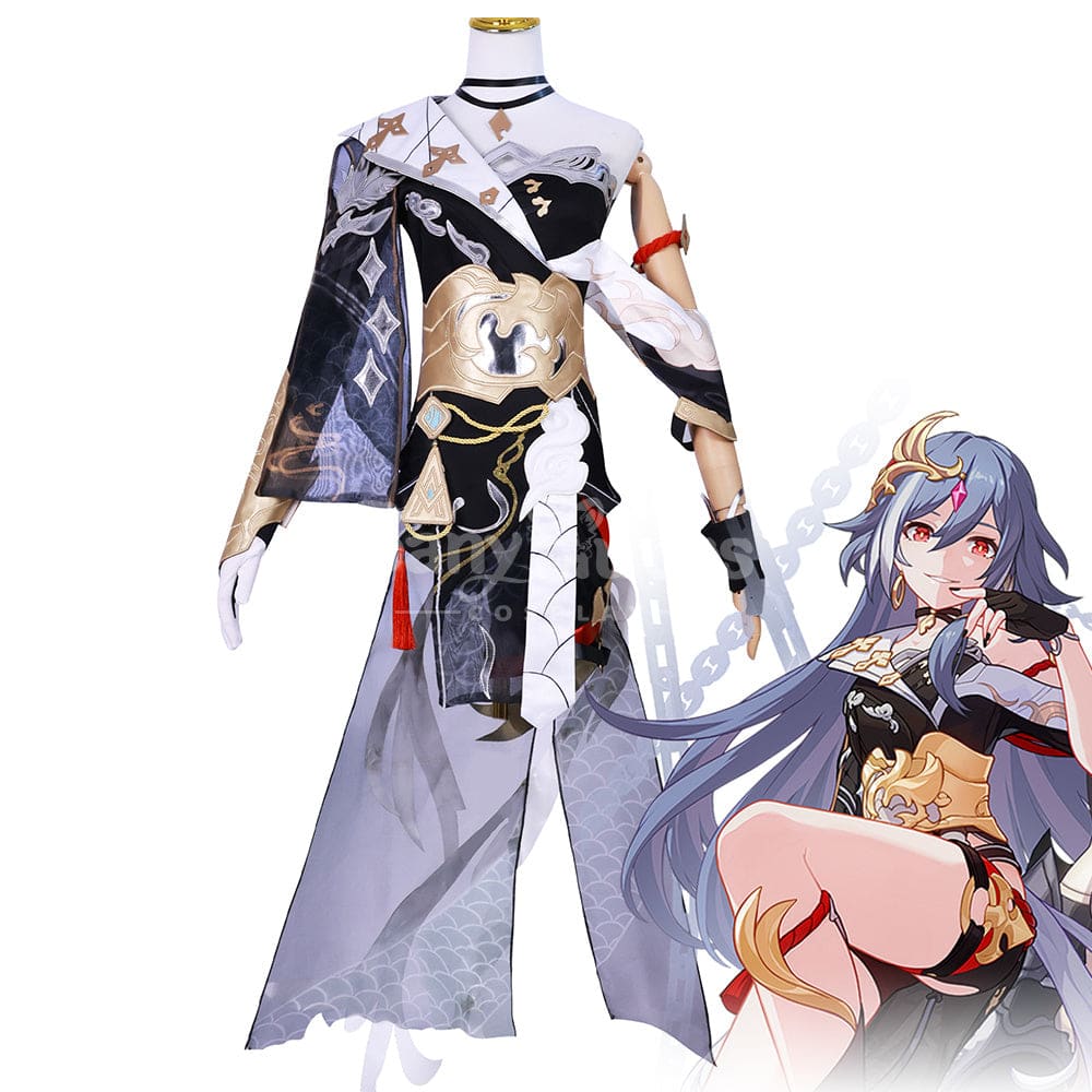 【In Stock】Game Honkai Impact 3Rd Cosplay Herrscher Of Sentience Fu Hua Costume Plus Size Costumes