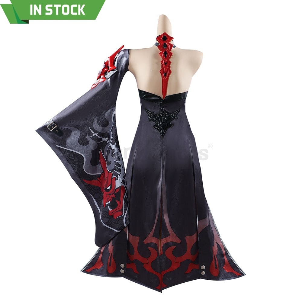 Game Honkai: Star Rail Cosplay Acheron Red Costume Plus Size Costumes