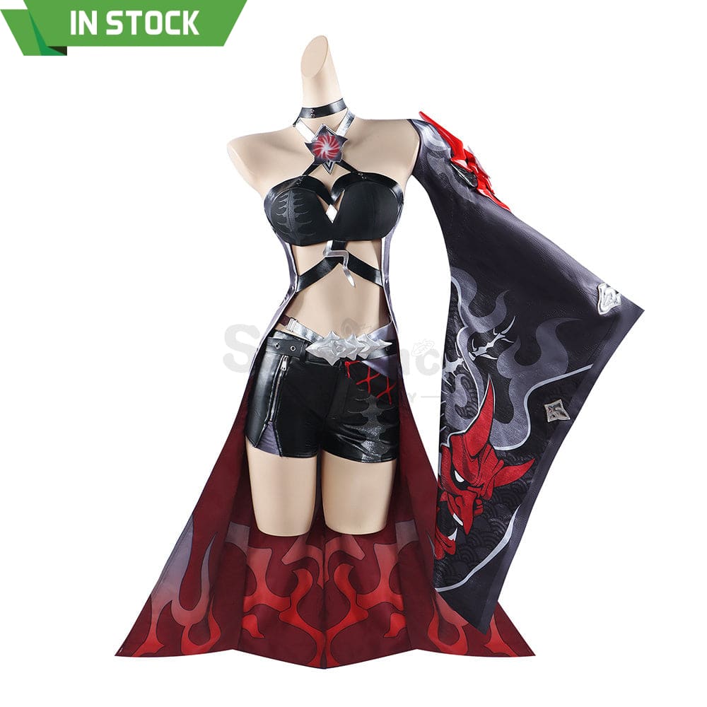 Game Honkai: Star Rail Cosplay Acheron Red Costume Plus Size Costumes