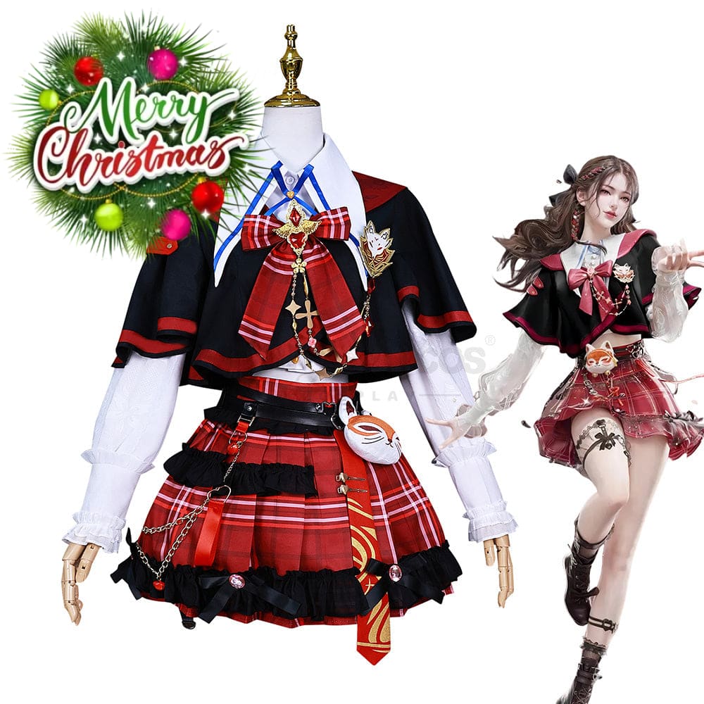 【In Stock】Game Naraka: Bladepoint Cosplay Spring Prelude Tessa Costume Plus Size Costumes