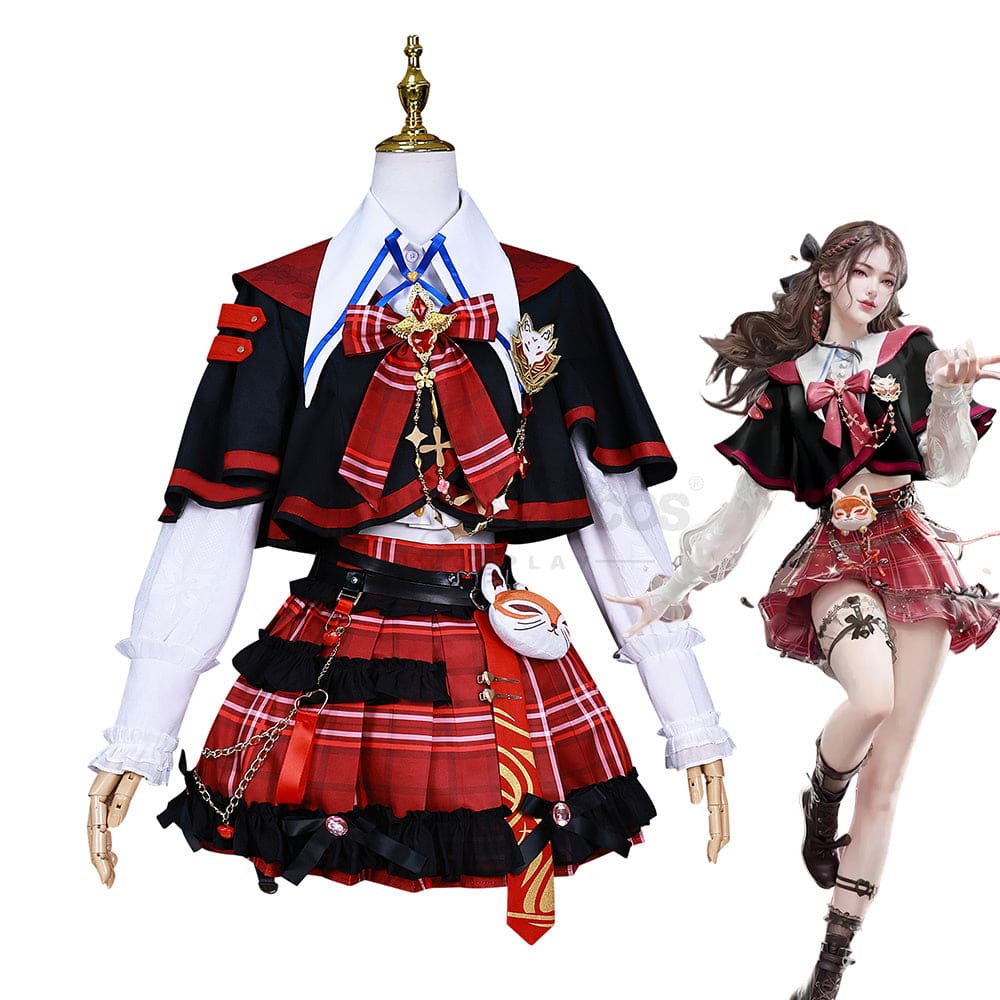 【In Stock】Game Naraka: Bladepoint Cosplay Spring Prelude Tessa Costume Plus Size Costumes