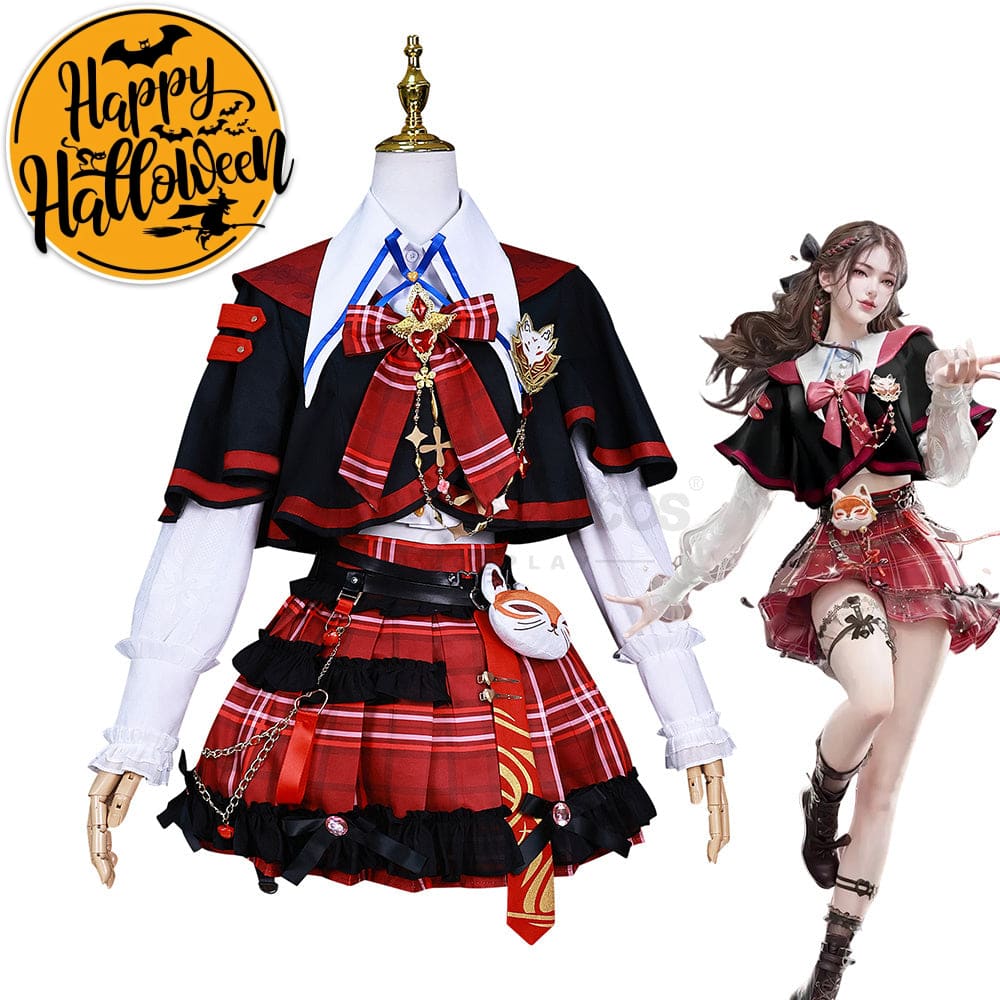 【In Stock】Game Naraka: Bladepoint Cosplay Spring Prelude Tessa Costume Plus Size Costumes