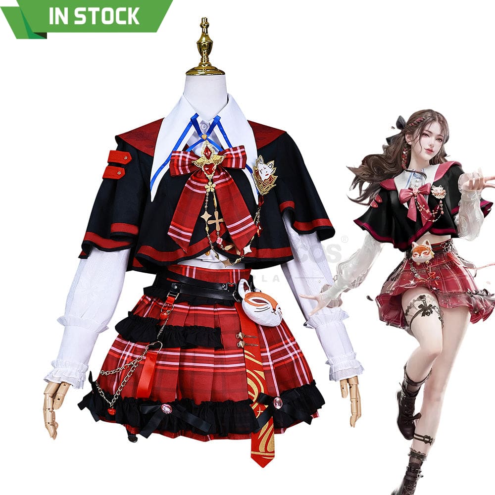 【In Stock】Game Naraka: Bladepoint Cosplay Spring Prelude Tessa Costume Plus Size Costumes