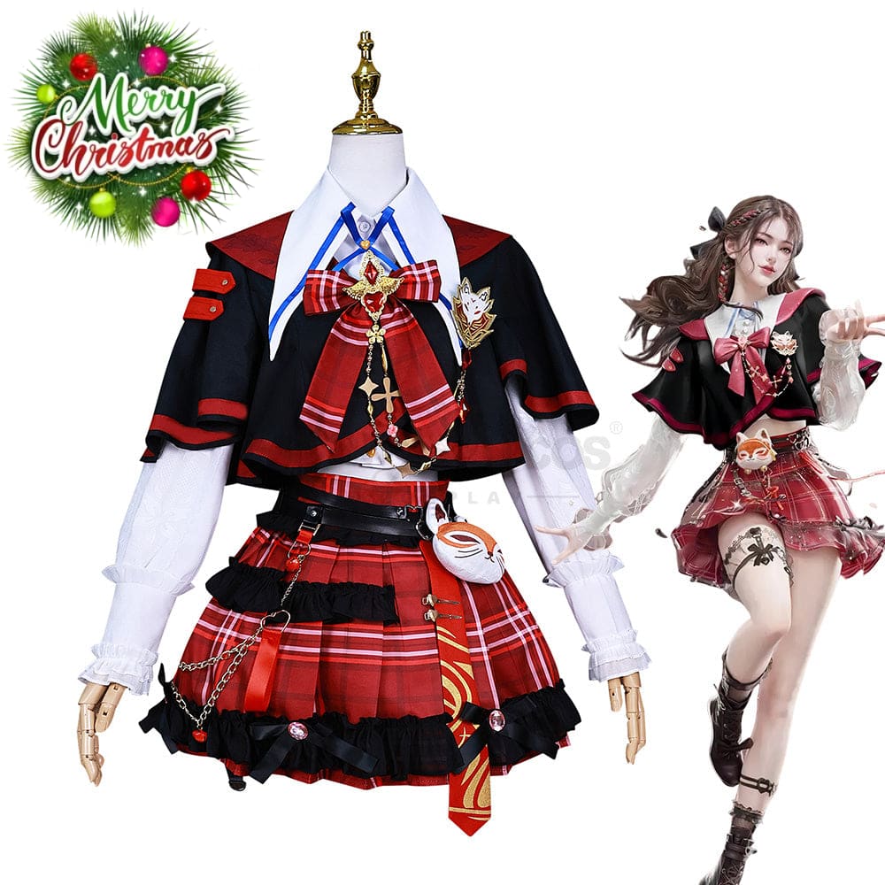 【In Stock】Game Naraka: Bladepoint Cosplay Spring Prelude Tessa Costume Plus Size Costumes