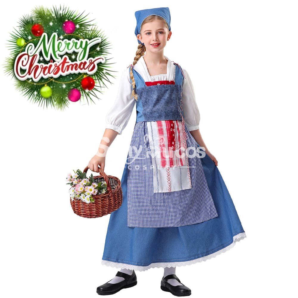 【In Stock】Halloween Cosplay Gardener Costume Kid Size Costumes