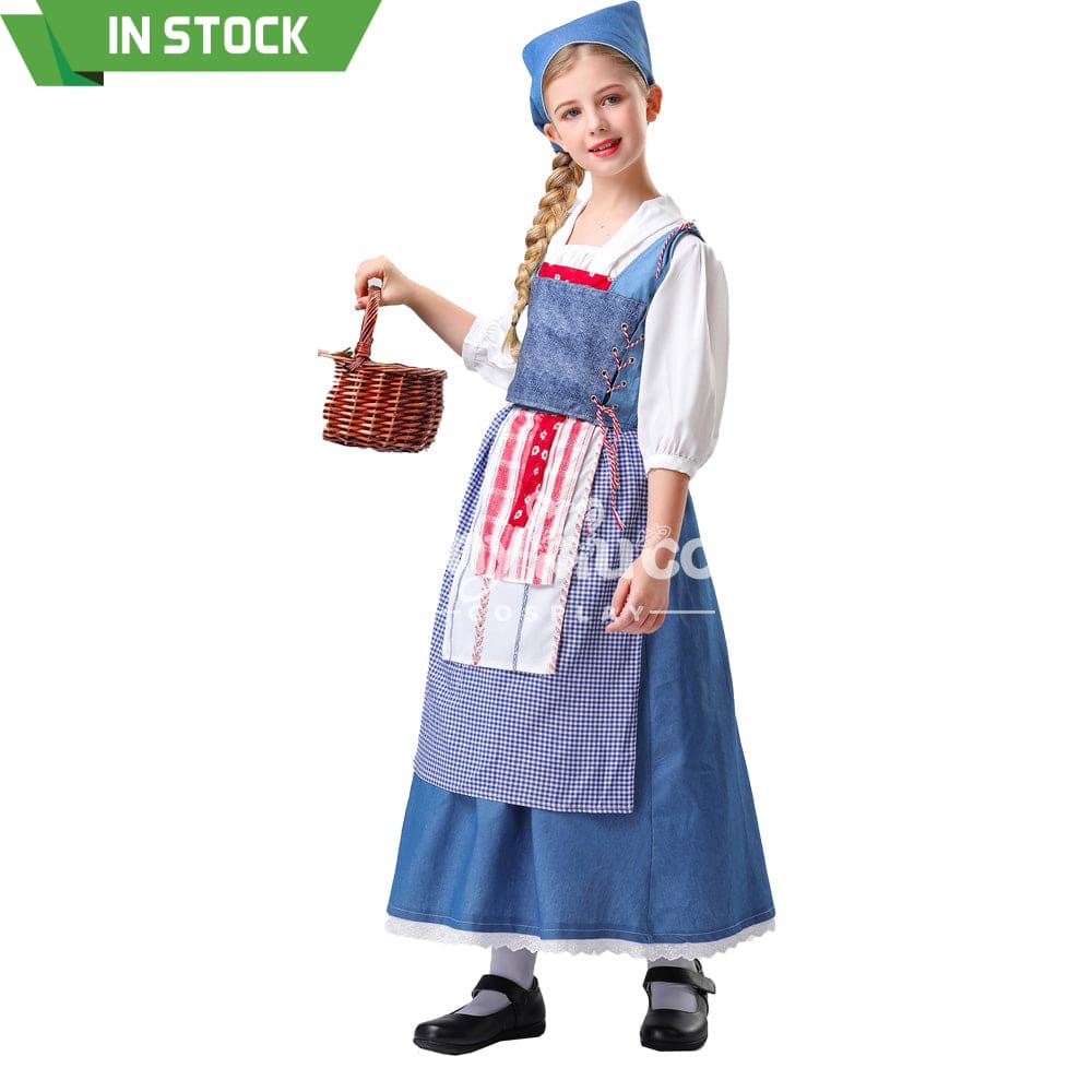 【In Stock】Halloween Cosplay Gardener Costume Kid Size Costumes