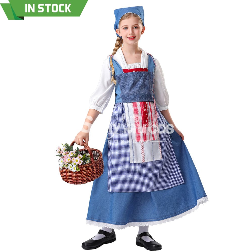 【In Stock】Halloween Cosplay Gardener Costume Kid Size Costumes