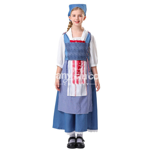 【In Stock】Halloween Cosplay Gardener Costume Kid Size Costumes