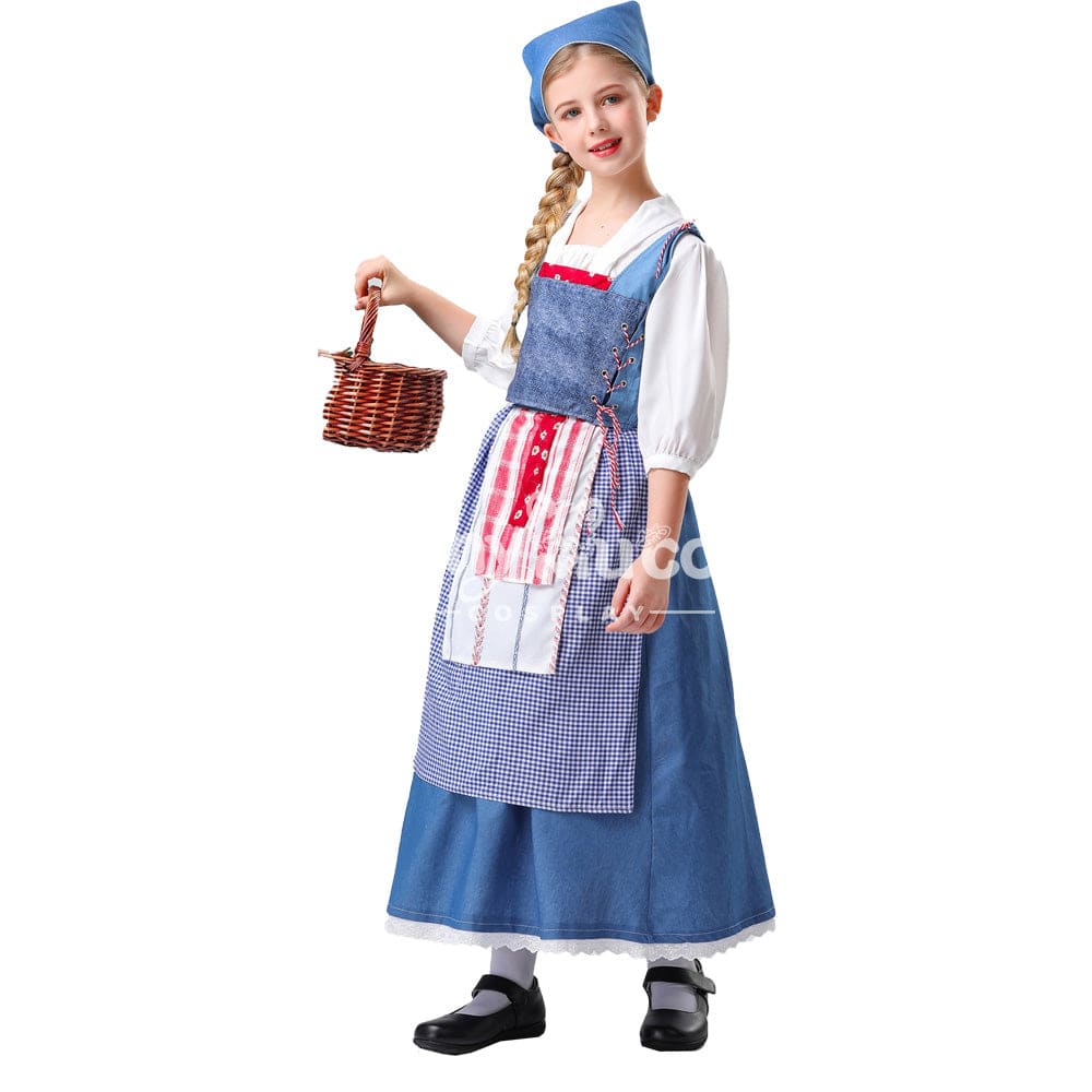 【In Stock】Halloween Cosplay Gardener Costume Kid Size Costumes