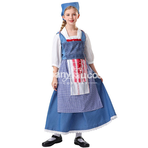 【In Stock】Halloween Cosplay Gardener Costume Kid Size Costumes