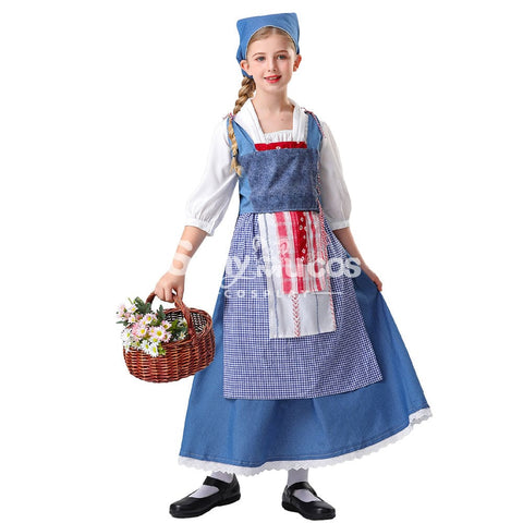 【In Stock】Halloween Cosplay Gardener Costume Kid Size Costumes