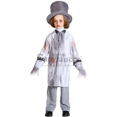 【In Stock】Halloween Cosplay Ghost Costume Family Edition Boys / S Costumes