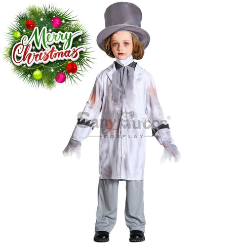 【In Stock】Halloween Cosplay Ghost Costume Family Edition Boys / S Costumes