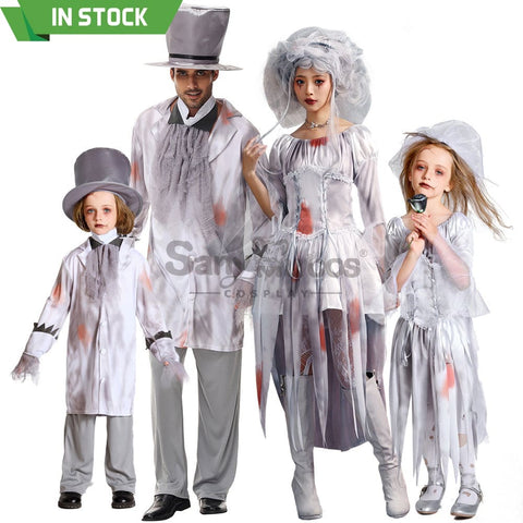 【In Stock】Halloween Cosplay Ghost Costume Family Edition Costumes