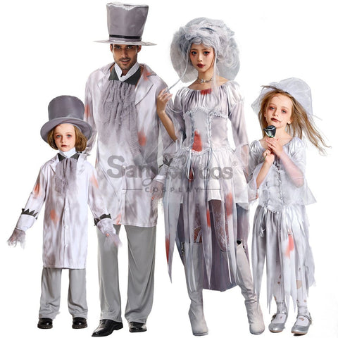 【In Stock】Halloween Cosplay Ghost Costume Family Edition Costumes