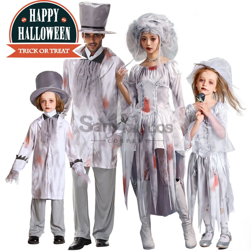 【In Stock】Halloween Cosplay Ghost Costume Family Edition Costumes