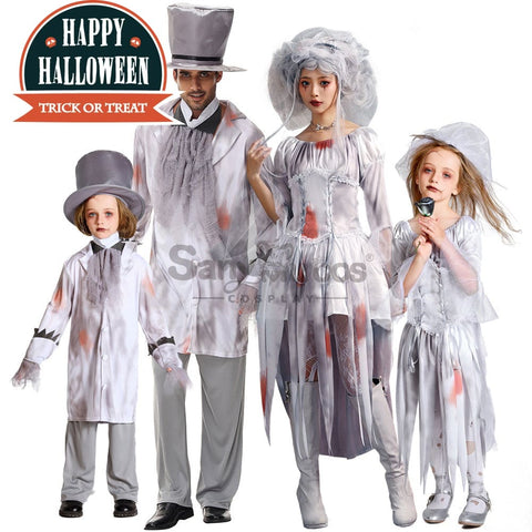 【In Stock】Halloween Cosplay Ghost Costume Family Edition Costumes
