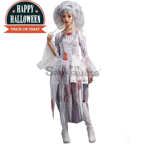 【In Stock】Halloween Cosplay Ghost Costume Family Edition Female / S Costumes